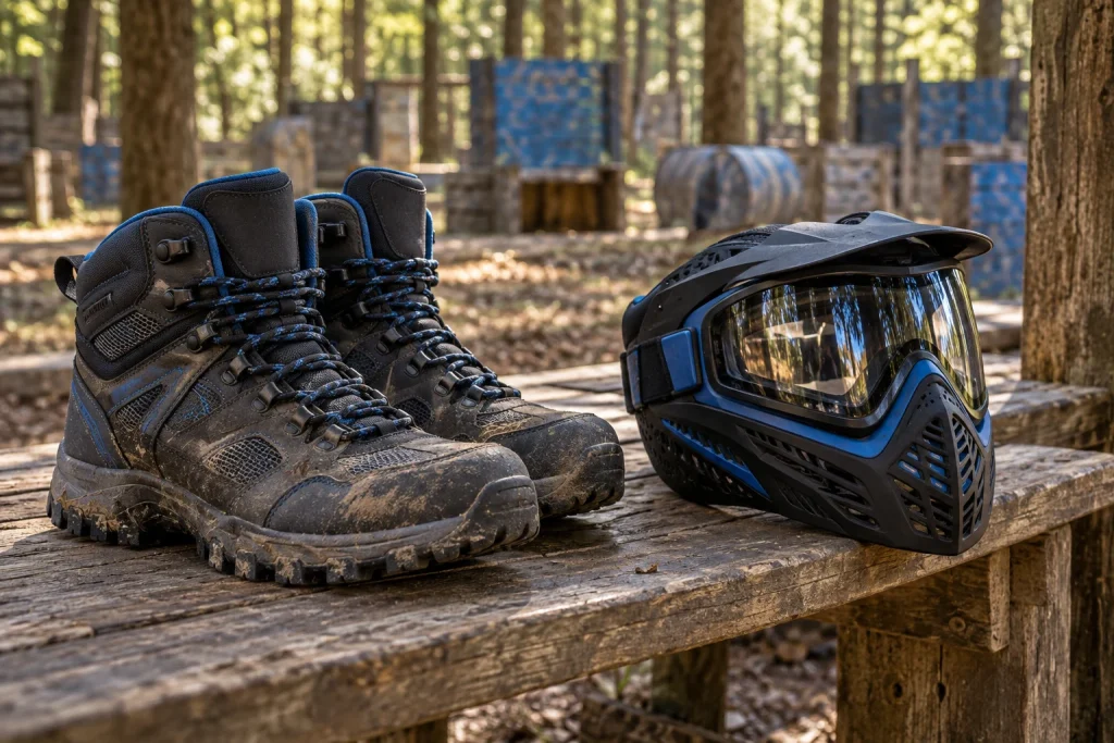 Illustration : Comparatif des meilleures bottes pour le woodsball