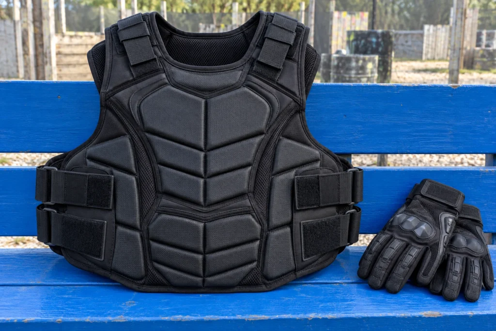 Illustration : Guide pour choisir un protecteur thoracique de paintball