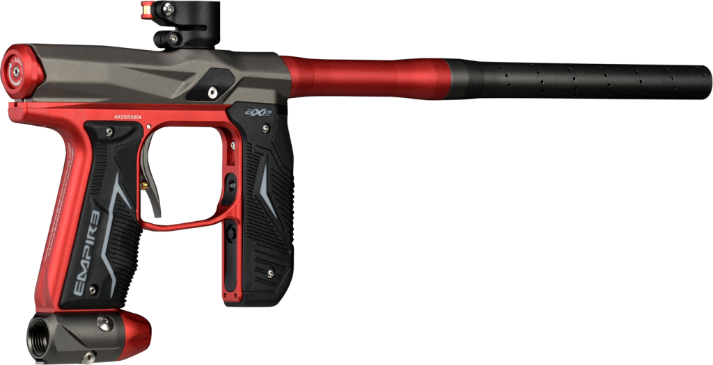 Empire AXE 2.0 rouge et gris, visuel officiel du fabricant